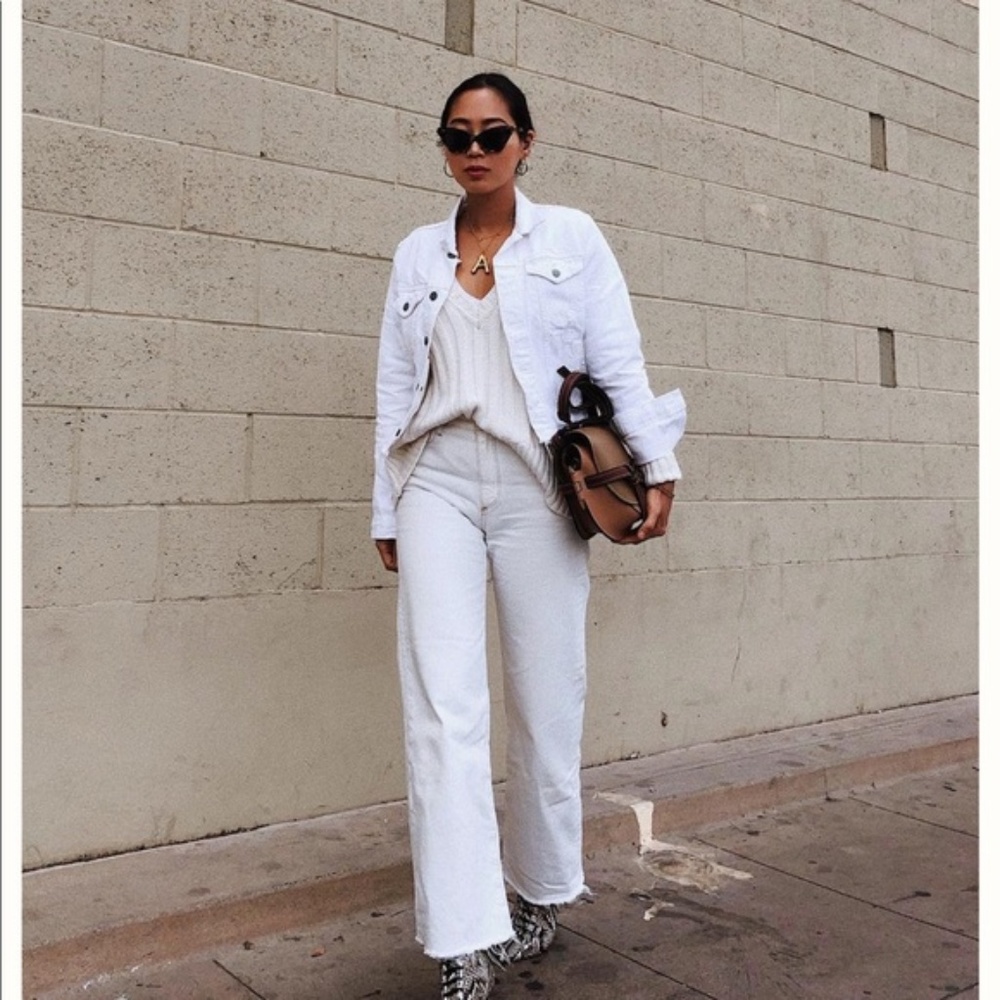 Limited white Jean jacket